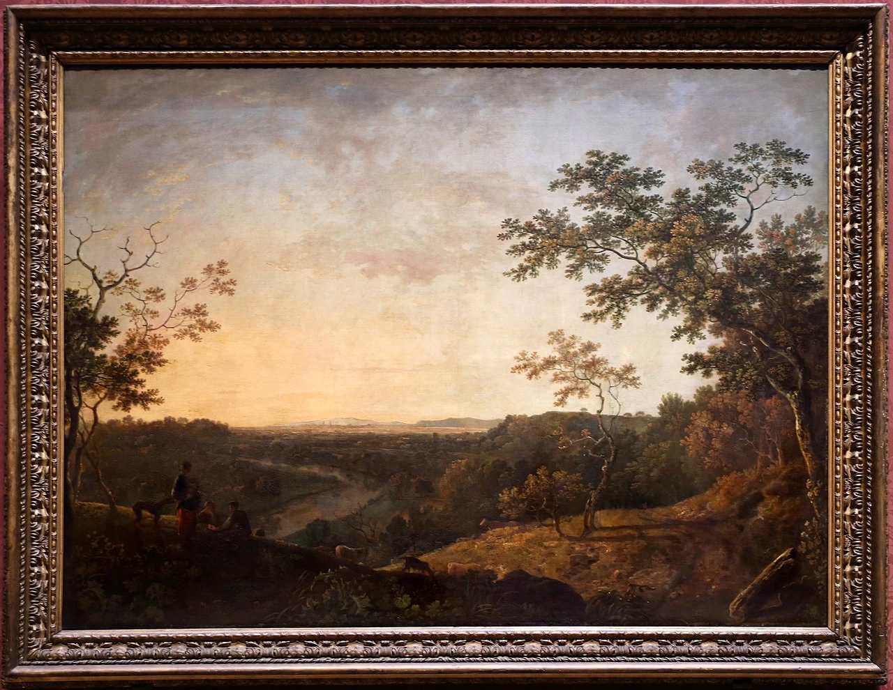 La valle del Dee, con Chester in lontananza - National Gallery, Londra